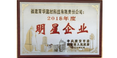 福建育華榮獲“納稅大戶”、“明星企業(yè)”稱號